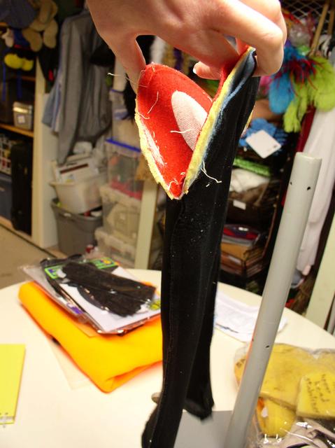 Mouthplate with arm tube (other side)